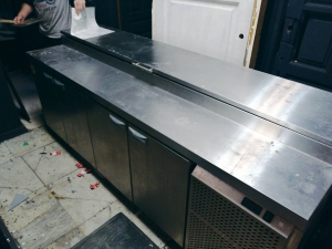 Стол холодильный для пиццы hicold PZ1-1111/GN