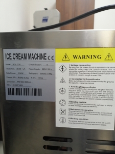 Фризер для мягкого мороженого BQL-CC8