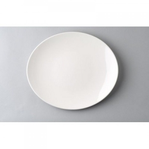 Тарелка овал. для стейка 30x25.5 см., плоская, фарфор, Banquet /BAOP30 /
