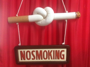 Декоративная табличка NO SMOKING Индонезия
