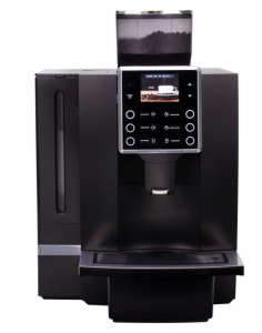 Кофемашина автомат с холодильником для молока